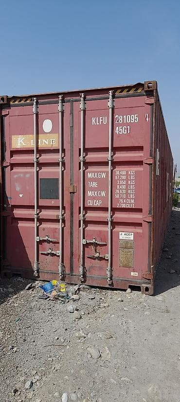 Продается контейнер 12м 2.9высота. Чистый ровный Контейнер сатылат at lalafo.kg Продается контейнер 12м 2.9высота. Чистый ровный Контейнер сатылат