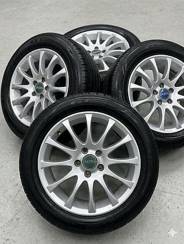 Колеса в сборе 195 / 65 / R 15, Всесезонная, Б/у, Комплект, Легковые, Литые, отверстий - 5 at lalafo.kg Колеса в сборе 195 / 65 / R 15, Всесезонная, Б/у, Комплект, Легковые, Литые, отверстий - 5