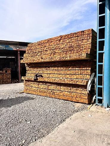 Брус: Пиломатериалы из хвойных пород Ассортимент: - Брус и обрезная доска at lalafo.kg — 3 Брус: Пиломатериалы из хвойных пород Ассортимент: - Брус и обрезная доска — 3