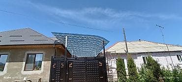Металл тосмолор: Металлическая конструкция для навеса, выполненная из прочного профиля lalafo.kg да — 2 Металл тосмолор: Металлическая конструкция для навеса, выполненная из прочного профиля — 2