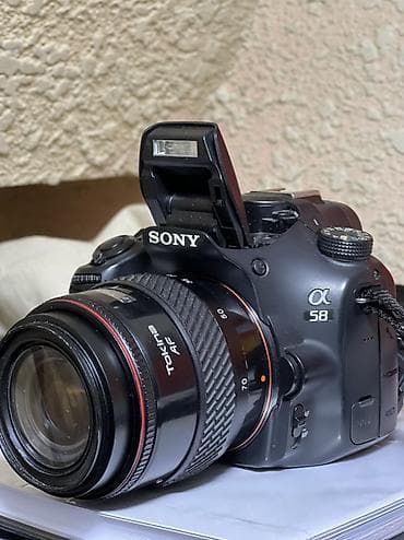 Зеркальная камера Sony Alpha 58 (A58) с объективом Tokina AF. Обмен at lalafo.kg Зеркальная камера Sony Alpha 58 (A58) с объективом Tokina AF. Обмен