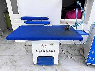 Промышленный гладильный стол с паровым утюгом 2 штук - at lalafo.kg Промышленный гладильный стол с паровым утюгом 2 штук -