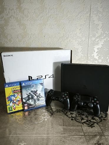 Продаю PlayStation 4 slim (1ТБ) третьей ревизии (самая тихая и at lalafo.kg Продаю PlayStation 4 slim (1ТБ) третьей ревизии (самая тихая и