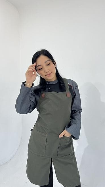 Профессиональная униформа для кухни - Куртка шеф‑повара с at lalafo.kg Профессиональная униформа для кухни - Куртка шеф‑повара с