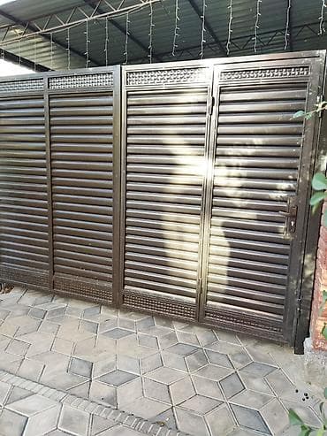 Ачылма дарбазалар: Ворота металла конструкции Ворота на заказ распашныеоткатные . От lalafo.kg да — 3 Ачылма дарбазалар: Ворота металла конструкции Ворота на заказ распашныеоткатные . От — 3