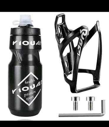 Набор для велосипеда: фляга + держатель - Спортивная фляга Viquan at lalafo.kg Набор для велосипеда: фляга + держатель - Спортивная фляга Viquan