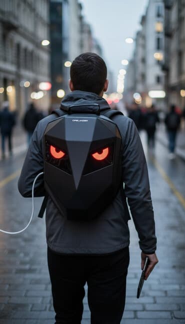 Продается супер байкерский рюкзак, новый не пользовались, есть at lalafo.kg Продается супер байкерский рюкзак, новый не пользовались, есть