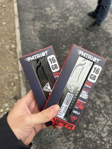 Оперативная память, Новый, Patriot, 16 ГБ, DDR4, 3200 МГц, Для ПК at lalafo.kg Оперативная память, Новый, Patriot, 16 ГБ, DDR4, 3200 МГц, Для ПК