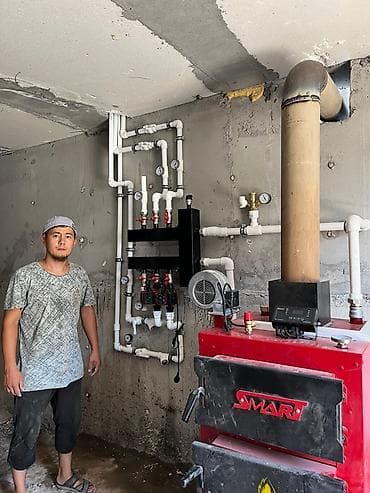 Монтаж отопления «под ключ» для частных домов - Проектирование и at lalafo.kg — 4 Монтаж отопления «под ключ» для частных домов - Проектирование и — 4