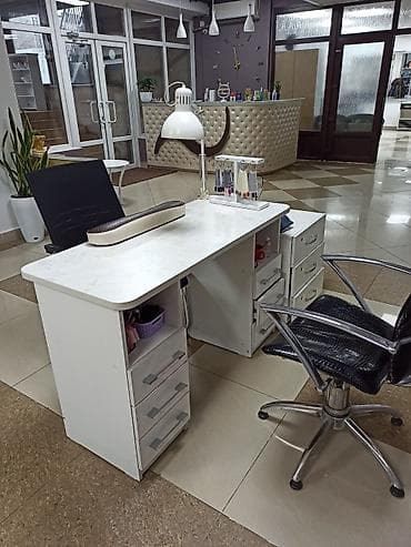 Бычуучу столдор: Сдаётся стол в салоне красоты МАДАМ для маникюра всего за 10500 сом lalafo.kg да — 1 Бычуучу столдор: Сдаётся стол в салоне красоты МАДАМ для маникюра всего за 10500 сом — 1