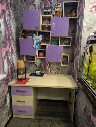 Письменный стол, Б/у at lalafo.kg Письменный стол, Б/у