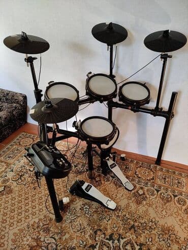 Продаю электронный ударник YIMO, 5 барабанов, 4 тарелки. Состояние - at lalafo.kg Продаю электронный ударник YIMO, 5 барабанов, 4 тарелки. Состояние -