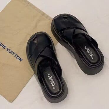 Басаножки черные и серебристые 36й размер at lalafo.kg Басаножки черные и серебристые 36й размер