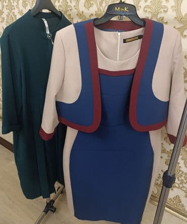 Костюм с юбкой, Миди, Пиджак, Турция, L at lalafo.kg Костюм с юбкой, Миди, Пиджак, Турция, L