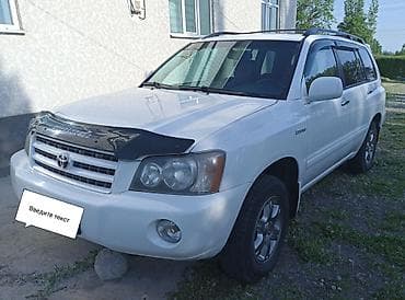 Toyota Highlander: 2002 г., 3 л, Автомат, Газ, Кроссовер lalafo.kg да Toyota Highlander: 2002 г., 3 л, Автомат, Газ, Кроссовер