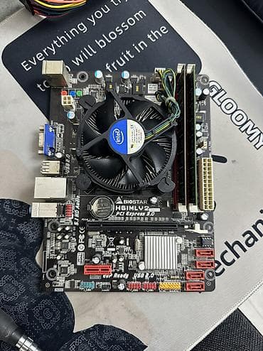 Материнская плата, Б/у, Biostar, LGA1155, Для ПК at lalafo.kg Материнская плата, Б/у, Biostar, LGA1155, Для ПК