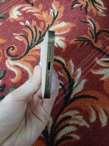 Ковролин: IPhone 16 Pro Max, 256 ГБ, Desert Titanium, Куту, 95 % lalafo.kg да — 6 Ковролин: IPhone 16 Pro Max, 256 ГБ, Desert Titanium, Куту, 95 % — 6