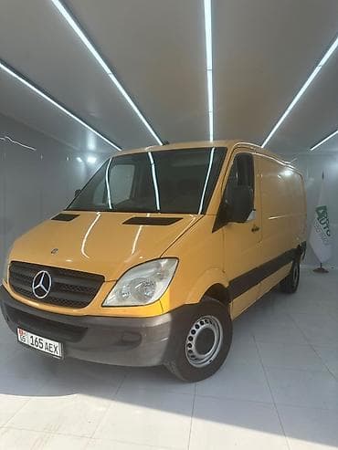 Грузовой фургон Mercedes-Benz Sprinter (желтый цвет) Основные at lalafo.kg Грузовой фургон Mercedes-Benz Sprinter (желтый цвет) Основные