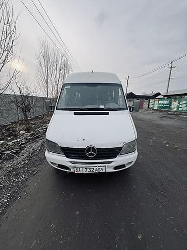 Mini: Mercedes-Benz Sprinter (длиннобазный, высокий потолок), белый lalafo.kg да — 2 Mini: Mercedes-Benz Sprinter (длиннобазный, высокий потолок), белый — 2