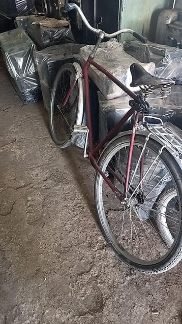 Городской велосипед классического типа - Прочная стальная рама с at lalafo.kg Городской велосипед классического типа - Прочная стальная рама с