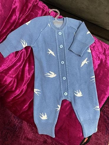 Боди, цвет - Голубой at lalafo.kg Боди, цвет - Голубой