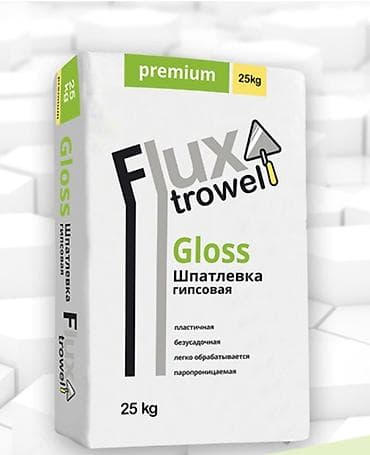 Шпаклевка Flux trowel, Гипсовая, Сухая at lalafo.kg Шпаклевка Flux trowel, Гипсовая, Сухая