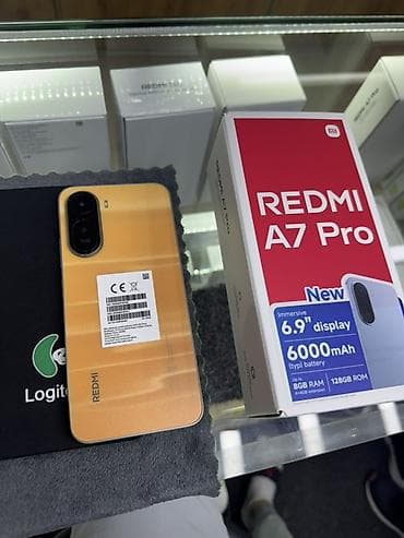 Redmi, Redmi 7A, Новый, 128 ГБ, цвет - Золотой at lalafo.kg Redmi, Redmi 7A, Новый, 128 ГБ, цвет - Золотой