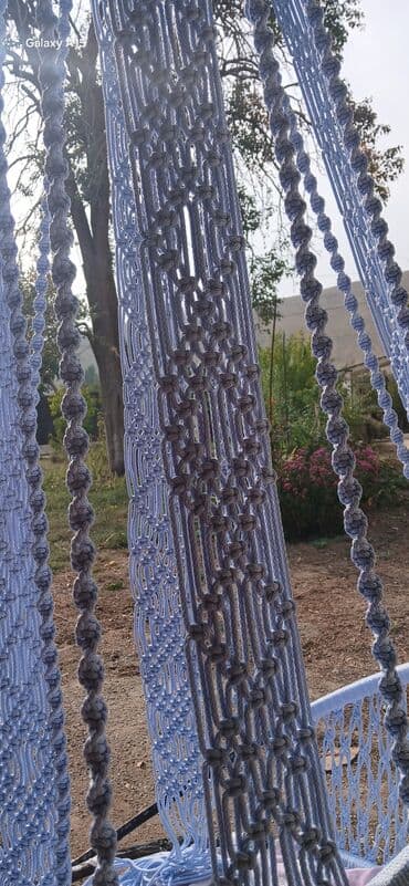 подвесное кресло яйцо: Подвесное кресло, Новый, Платная доставка, Самовывоз, цвет - Голубой at lalafo.kg — 2 подвесное кресло яйцо: Подвесное кресло, Новый, Платная доставка, Самовывоз, цвет - Голубой — 2