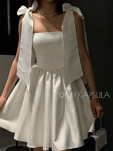 Белое корсетное платье в стиле «new romantic». Одели один раз на at lalafo.kg Белое корсетное платье в стиле «new romantic». Одели один раз на