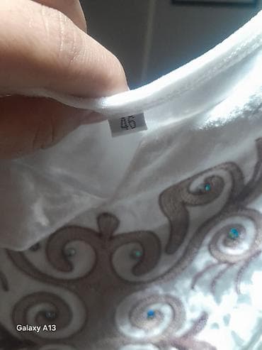 Лосиналар, леггинсылар: Женское нарядное платье с этнической вышивкой - Размер: 46 (ярлык на lalafo.kg да — 1 Лосиналар, леггинсылар: Женское нарядное платье с этнической вышивкой - Размер: 46 (ярлык на — 1