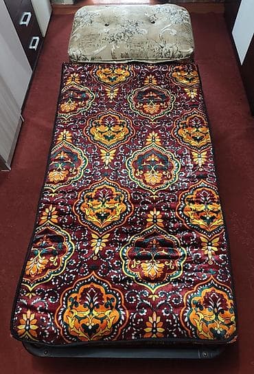 Раскладушка, Б/у, Без матраса at lalafo.kg Раскладушка, Б/у, Без матраса