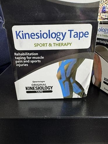 Кинезиологический тейп Sport & Therapy (Sportstape) Назначение: - at lalafo.kg — 1 Кинезиологический тейп Sport & Therapy (Sportstape) Назначение: - — 1