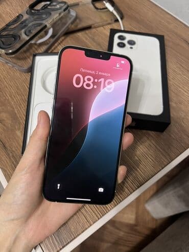 IPhone 13 Pro, Серебристый, Коробка at lalafo.kg IPhone 13 Pro, Серебристый, Коробка