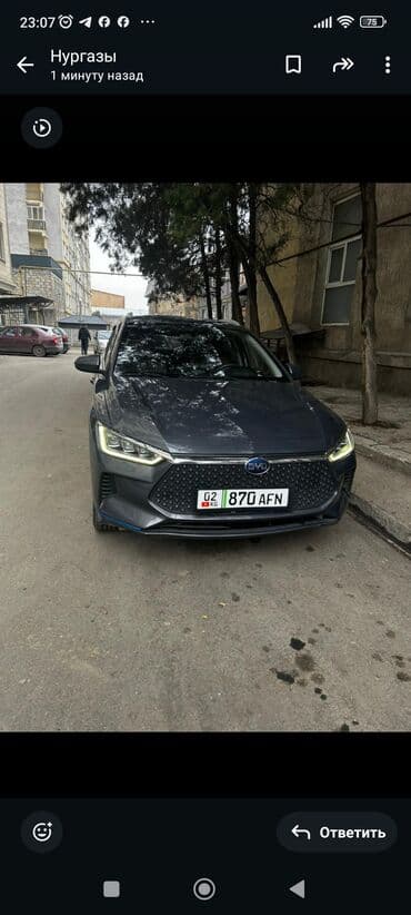 BYD E2: 2021 г., Автомат, Электромобиль, Хэтчбэк at lalafo.kg BYD E2: 2021 г., Автомат, Электромобиль, Хэтчбэк