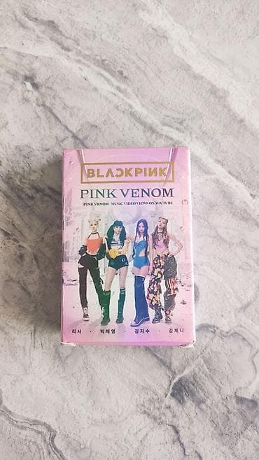 Коллекционная карточная коробка BLACKPINK “PINK VENOM”. - Тематика at lalafo.kg Коллекционная карточная коробка BLACKPINK “PINK VENOM”. - Тематика