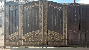 Ачылма дарбазалар: Металлические ворота и калитки под заказ. - Изготовление сварных lalafo.kg да — 6 Ачылма дарбазалар: Металлические ворота и калитки под заказ. - Изготовление сварных — 6
