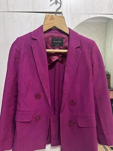 Жакет Massimo Dutti, женский. Размер S at lalafo.kg Жакет Massimo Dutti, женский. Размер S