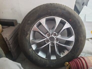 Диск новый вместе с новыми шинами. 235/65 R17. Только 1 штука. Такая at lalafo.kg Диск новый вместе с новыми шинами. 235/65 R17. Только 1 штука. Такая