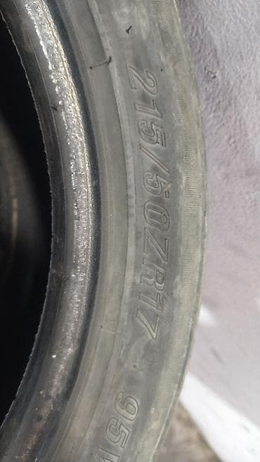 Шины 215 / 50 / R 17, Лето, Б/у, Комплект, Легковые, Корея at lalafo.kg Шины 215 / 50 / R 17, Лето, Б/у, Комплект, Легковые, Корея