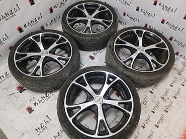 Колеса в сборе 215 / 40 / R 18, Лето, Б/у, Комплект, Легковые, Литые, отверстий - 5 at lalafo.kg Колеса в сборе 215 / 40 / R 18, Лето, Б/у, Комплект, Легковые, Литые, отверстий - 5