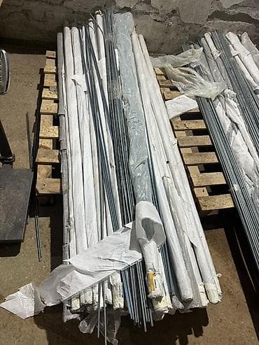 Шпилька резьбовая оцинкованная - Размер: M8 x 2 м - Длина стержня at lalafo.kg Шпилька резьбовая оцинкованная - Размер: M8 x 2 м - Длина стержня