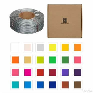 Магазин "Fenix": Пластик (филамент )PLA Basic/Matte/Wood от Bambu lab, RFID, 1.75 мм at lalafo.kg Магазин "Fenix": Пластик (филамент )PLA Basic/Matte/Wood от Bambu lab, RFID, 1.75 мм