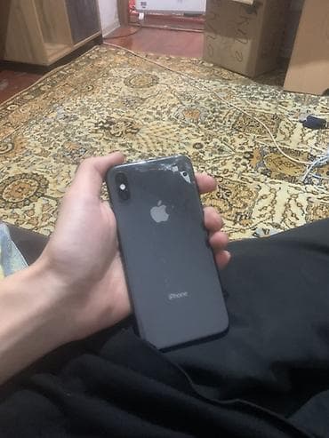 IPhone Xs, Б/у, 256 ГБ, Space Gray, 100 % at lalafo.kg IPhone Xs, Б/у, 256 ГБ, Space Gray, 100 %