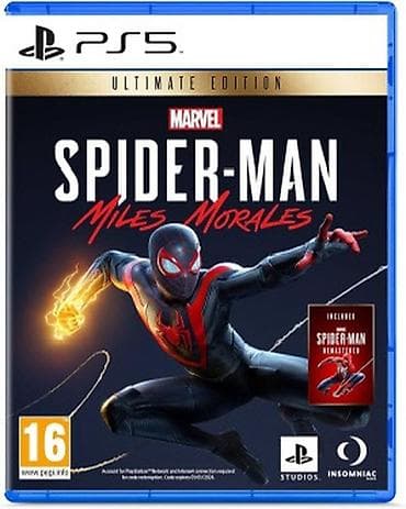 Игра для PlayStation 5: Marvel’s Spider‑Man: Miles Morales — Ultimate at lalafo.kg Игра для PlayStation 5: Marvel’s Spider‑Man: Miles Morales — Ultimate