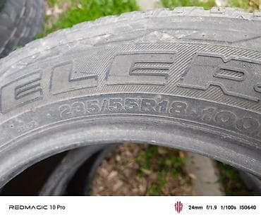 Шины 235 / 55 / R 18, Лето, Б/у, Bridgestone at lalafo.kg Шины 235 / 55 / R 18, Лето, Б/у, Bridgestone