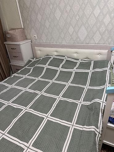 Стандартная двухспальная кровать at lalafo.kg Стандартная двухспальная кровать