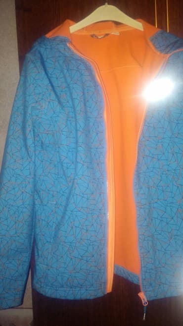 Ковролин: Куртки на подросткаголубая новаяфирменная,непромокаемаяфлисовый lalafo.kg да — 1 Ковролин: Куртки на подросткаголубая новаяфирменная,непромокаемаяфлисовый — 1