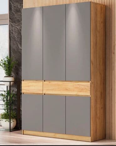 шкаф напольный: Шкаф для одежды, Новый, Прямой, ЛДСП at lalafo.kg — 3 шкаф напольный: Шкаф для одежды, Новый, Прямой, ЛДСП — 3