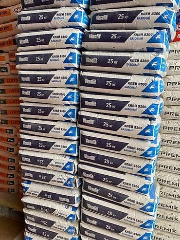 Толь: Клей для плитки Verolit S300 базовый, в мешках по 25 кг. Подходит для lalafo.kg да — 1 Толь: Клей для плитки Verolit S300 базовый, в мешках по 25 кг. Подходит для — 1