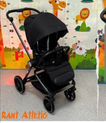 Коляска, цвет - Черный, Б/у at lalafo.kg Коляска, цвет - Черный, Б/у